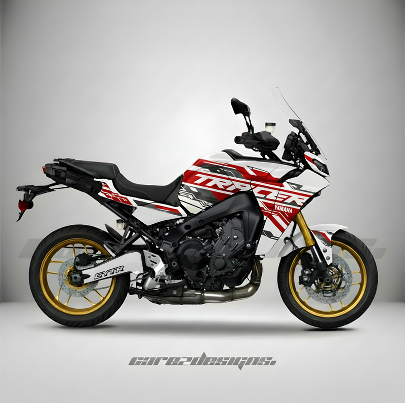 Kit Adhesivos Yamaha Tracer 9/ 9GT (All Models) - Cibernetic Red