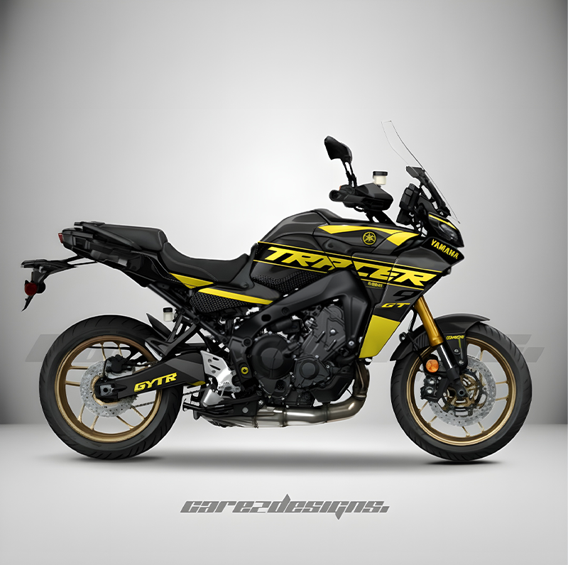 Kit Adhesivos Yamaha Tracer 9/ 9GT (All Models) - Futuristic Yellow