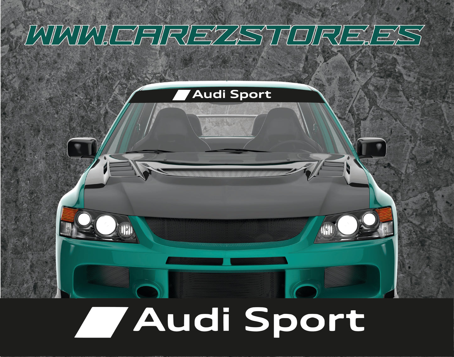 parasol vinilo audi sport carezwrap
