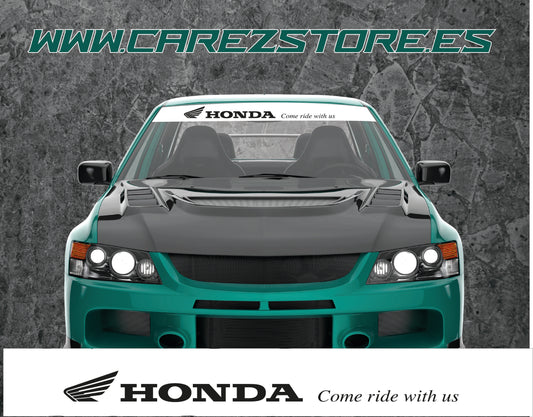 Parasol Honda Come ride with us