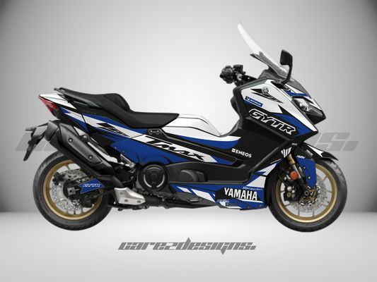 Kit Adhesivos Yamaha Tmax (All Models) GYTR Azul