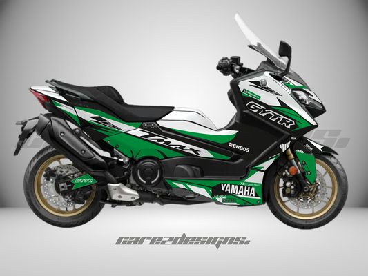 Kit Adhesivos Yamaha Tmax (All Models) GYTR Verde