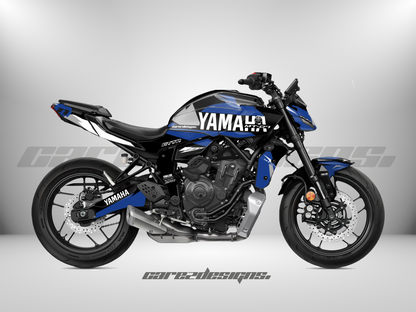 Kit Adhesivos Yamaha Mt07 (All Models) Racing Blue