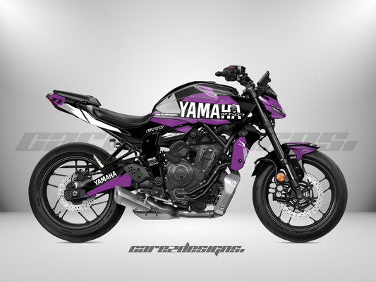 Kit Adhesivos Yamaha Mt07 (All Models) Racing Purple