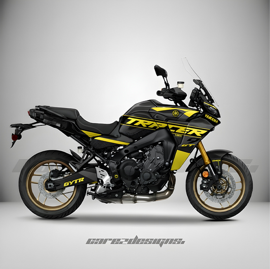 Kit Adhesivos Yamaha Tracer 9/ 9GT (All Models) - Futuristic Yellow